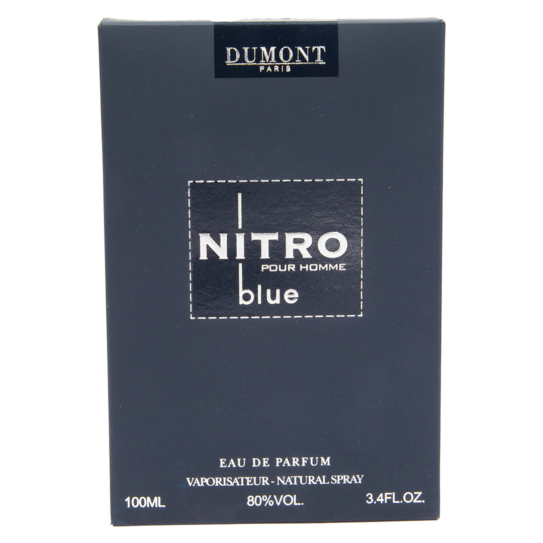 Nitro Pour Homme Blue Eau De Parfum Spray by Dumont 100ml/3.4oz