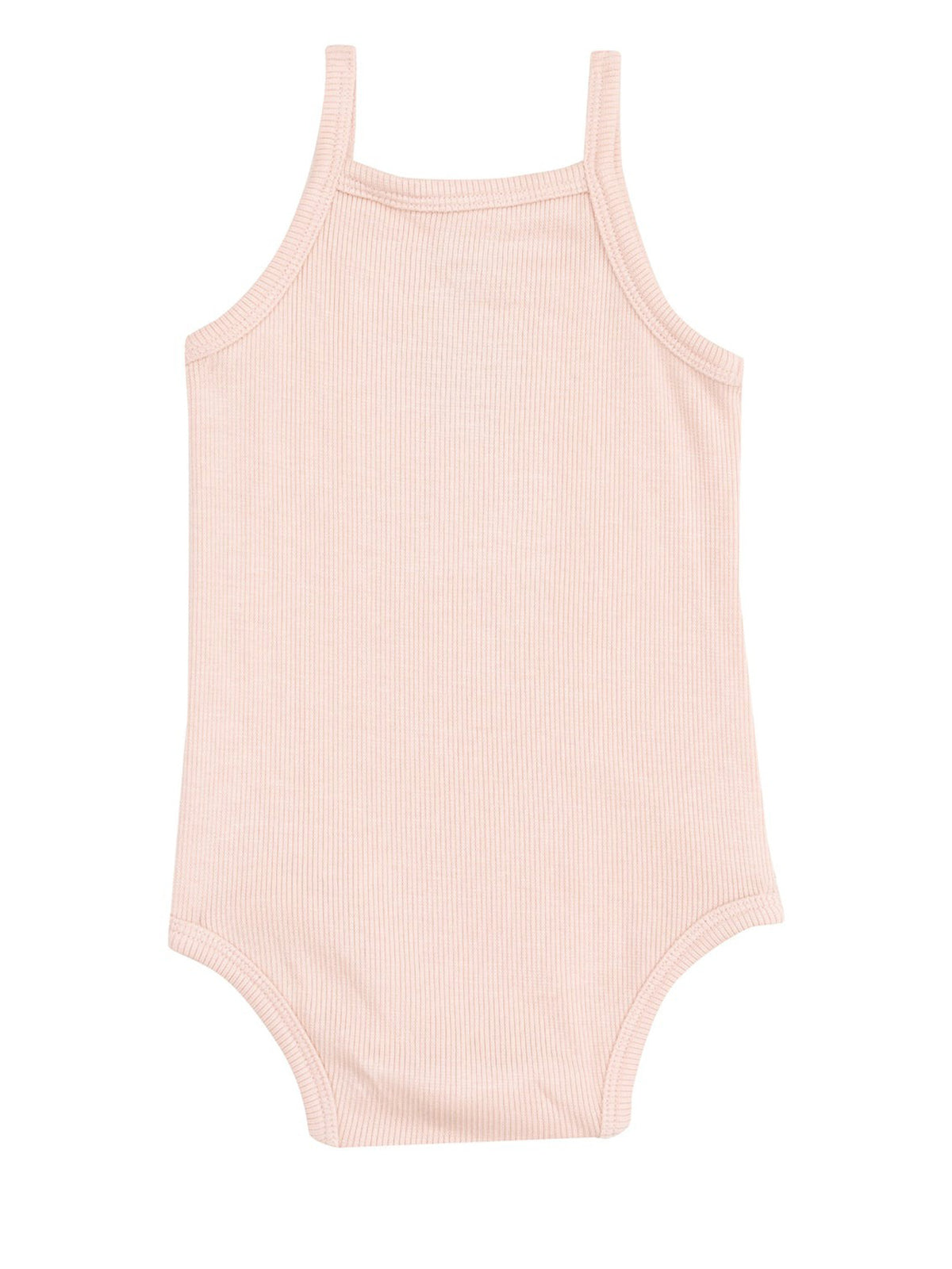 Rib Tank Bodysuit, Rose Smoke