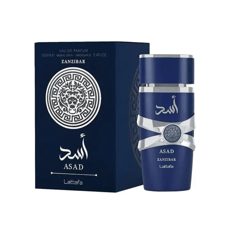 Lattafa Asad Zanzibar Extrait de Parfum 100ml Blue