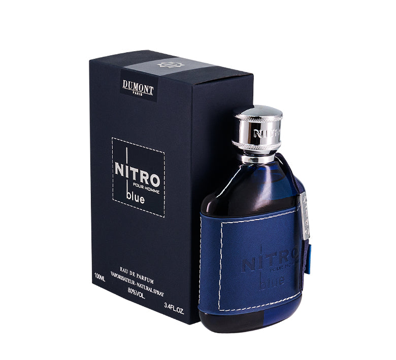 Nitro Pour Homme Blue Eau De Parfum Spray by Dumont 100ml/3.4oz