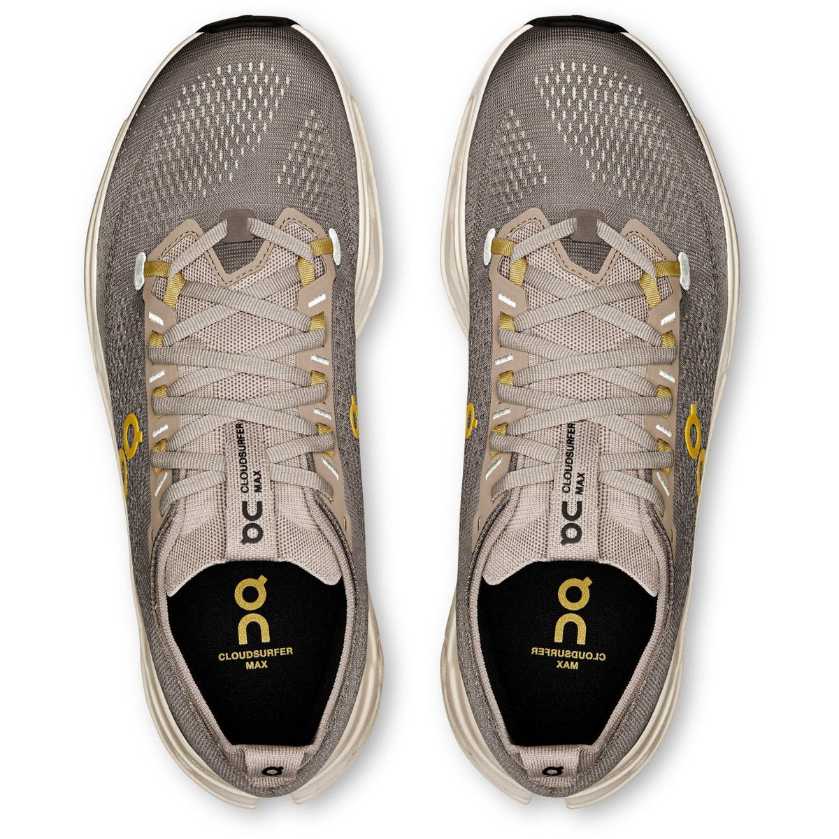 On Cloudsurfer Max Cinder Pelican Running Shoes
