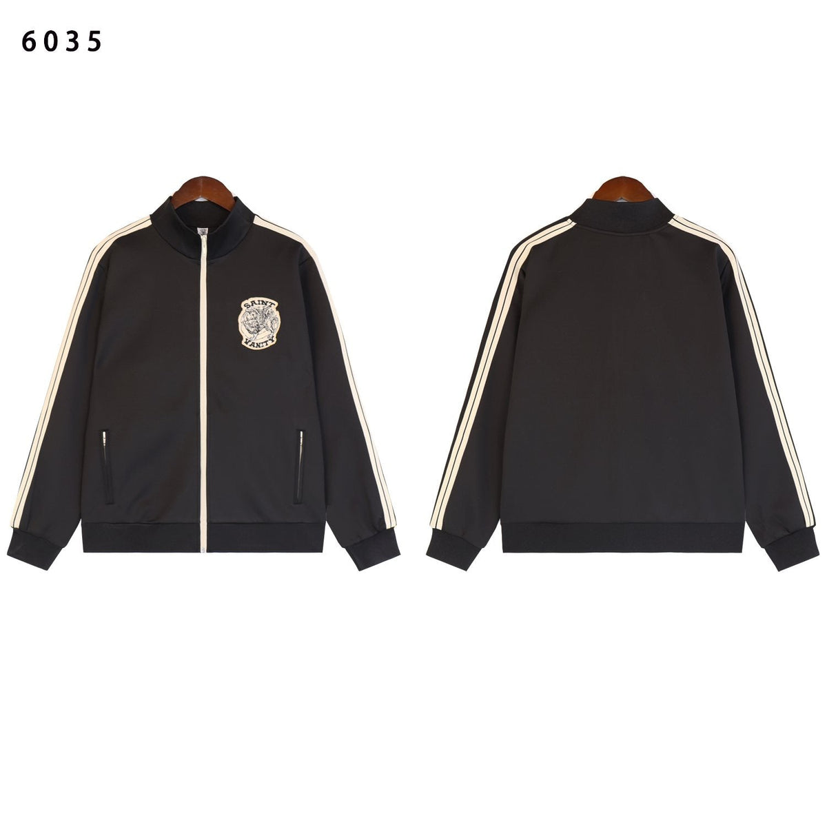 SAINT Side-Stripe Tracksuit Matching Set — front