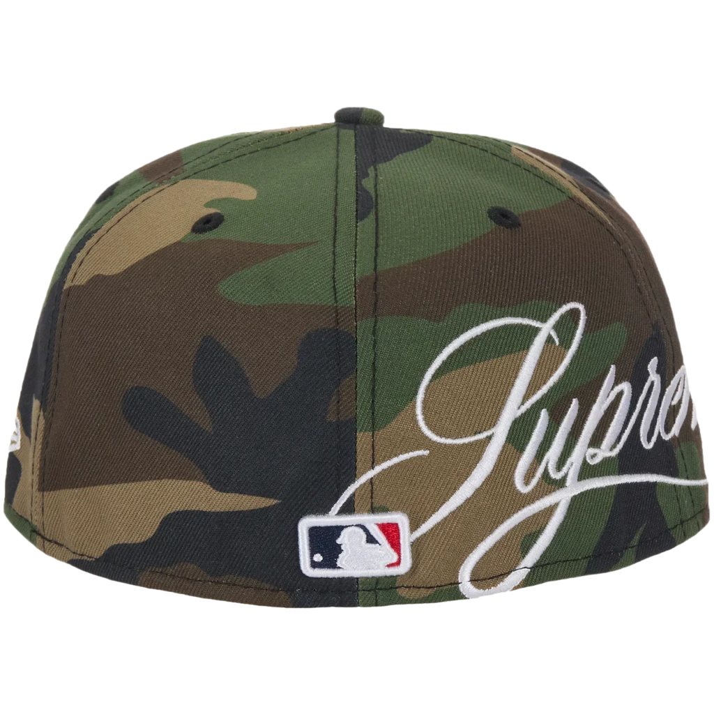 Supreme New York Yankees New Era 59FIFTY Fitted Hat Woodland Camo